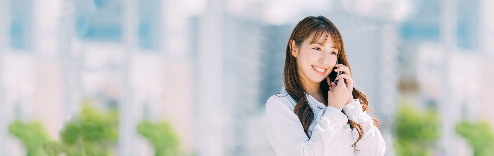 どこでもイエデン®はスマホさえあれば、会社の電話番号をどこへでも持ち運べます
